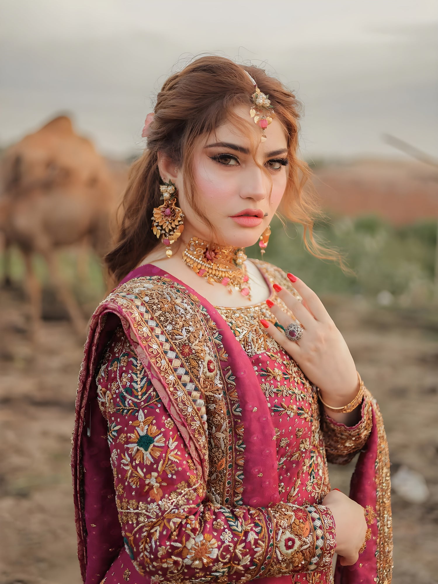 Mahroosh Bridal Dress Waqar haider couture